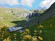 Bel ritorno al PIZZO DEL DIAVOLO DI TENDA (2916 m.) il 1 agosto 2013 - FOTOGALLERY